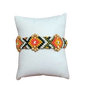 Hand Made Macrame Knotted Bracelet